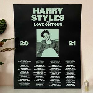 Harry Styles Love on Tour Poster